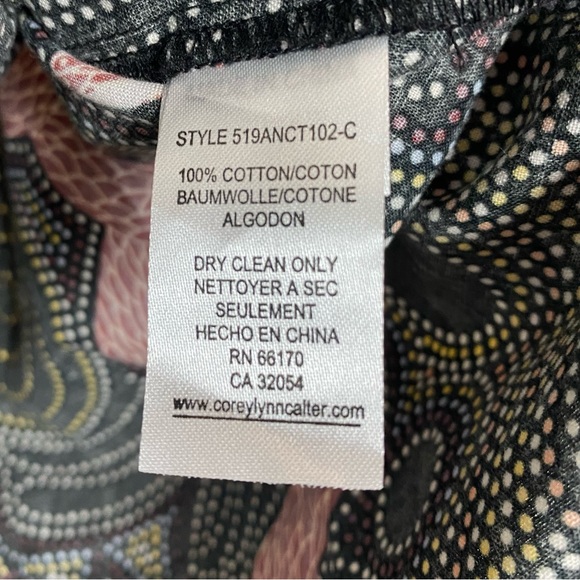 Anthro Corey Lynn Calter Ibiza Snake Print Blouse - Picture 11 of 11